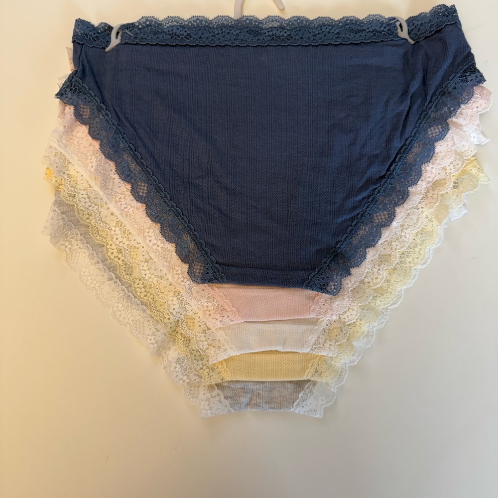 🆕LAURA ASHLEY SUPER SOFT PANTIES SZ L NEW! - Picture 5 of 5